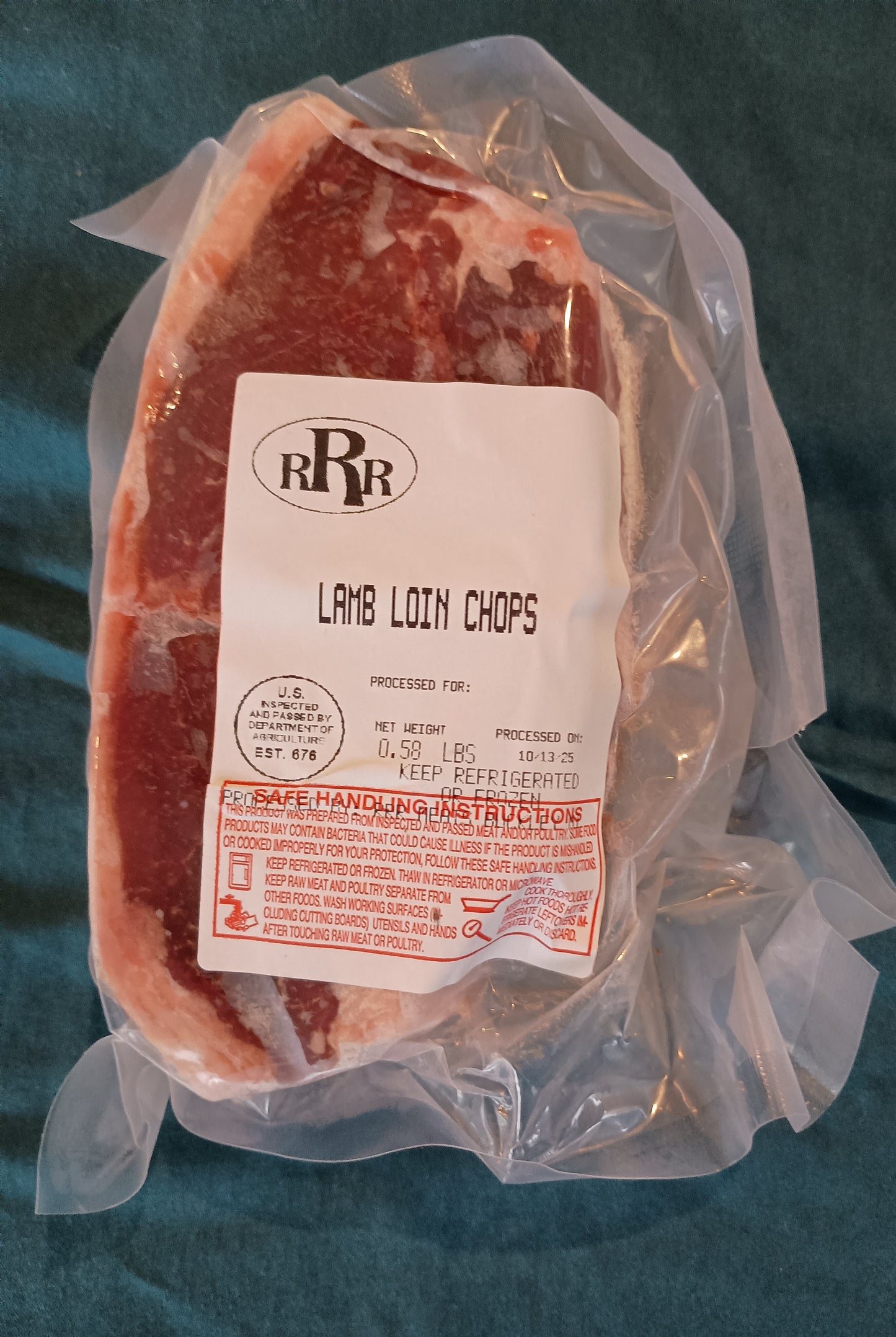 Grass Fed Lamb - Cuts
