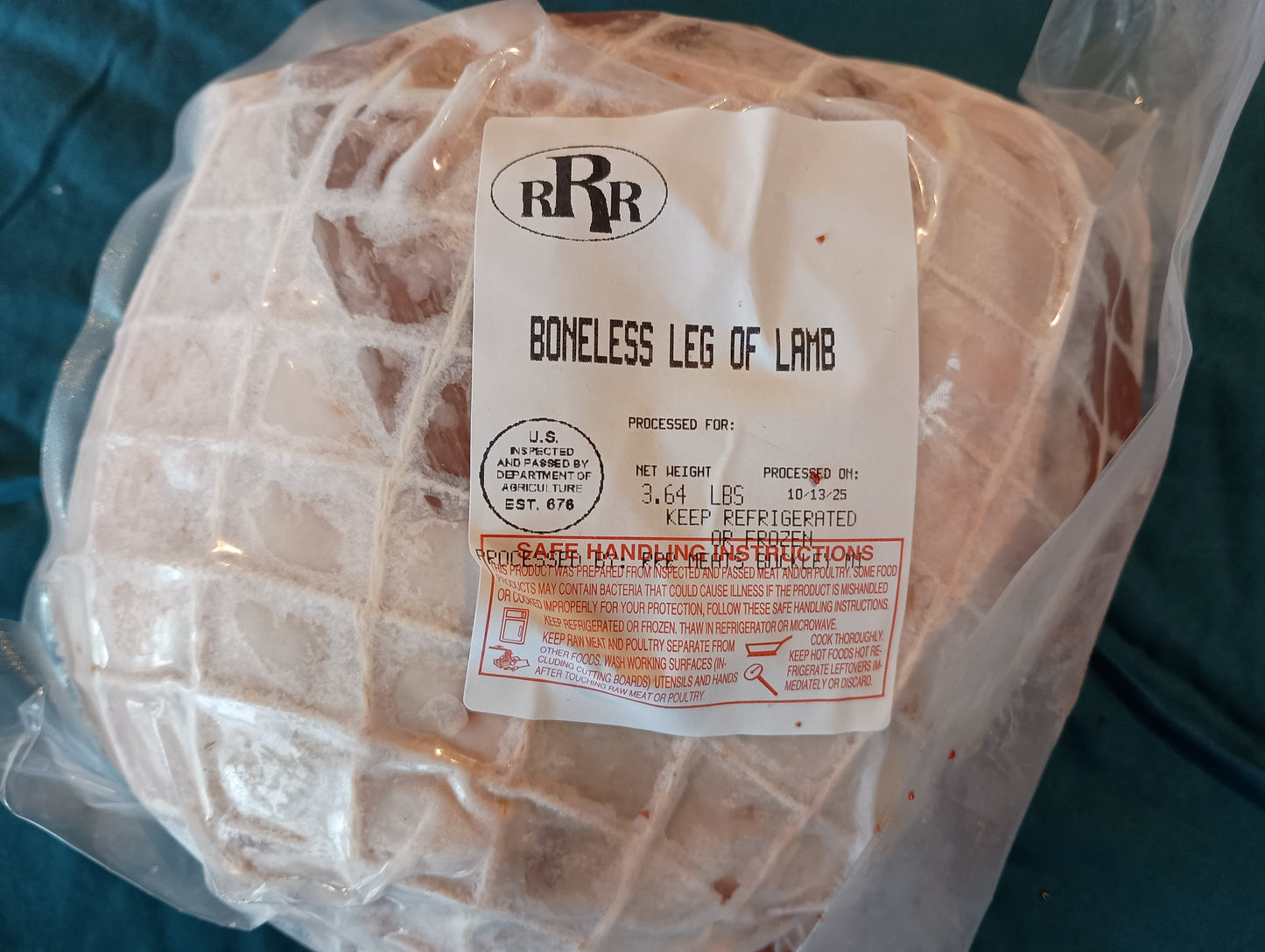 Grass Fed Lamb - Cuts