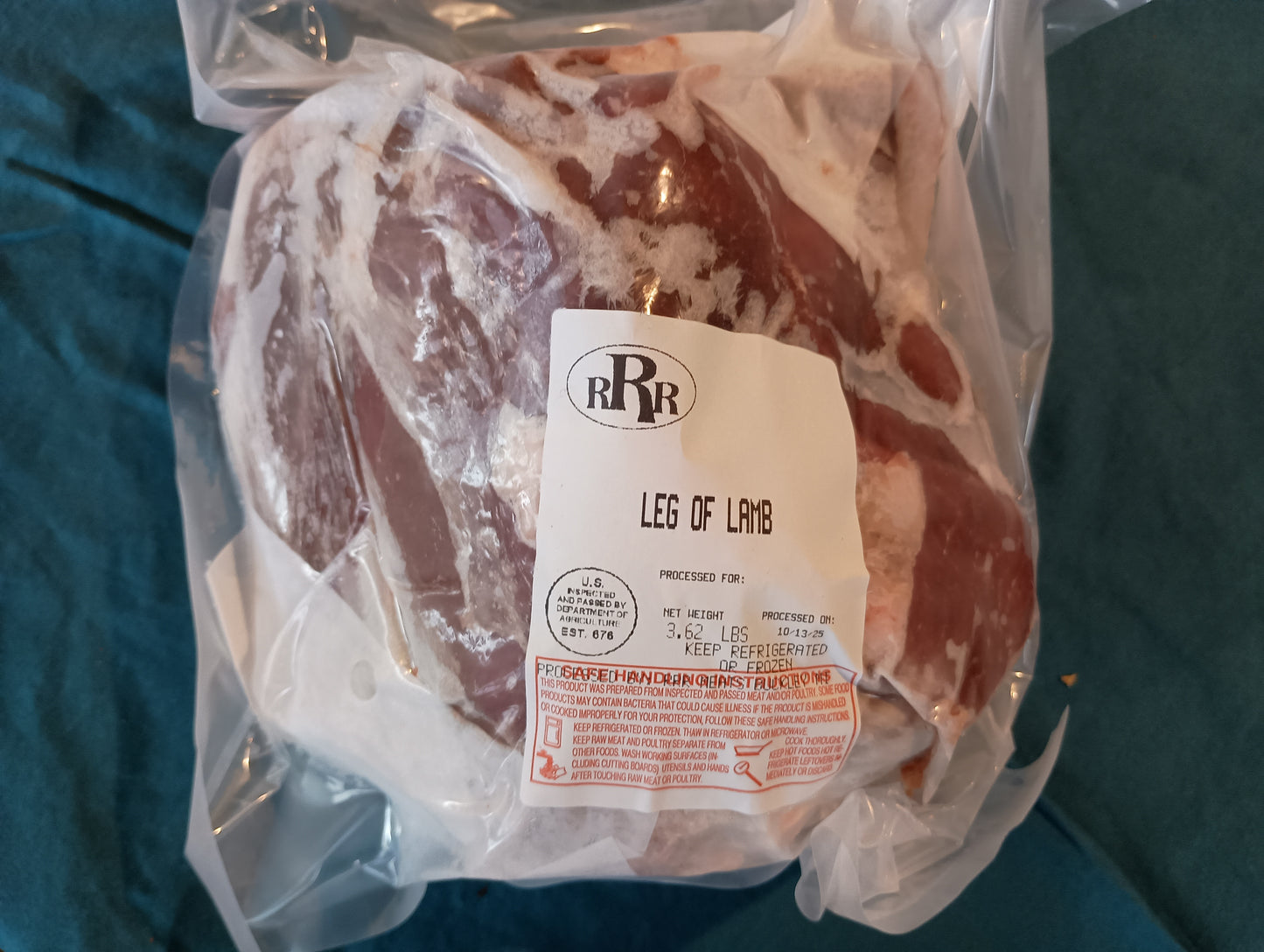 Grass Fed Lamb - Cuts